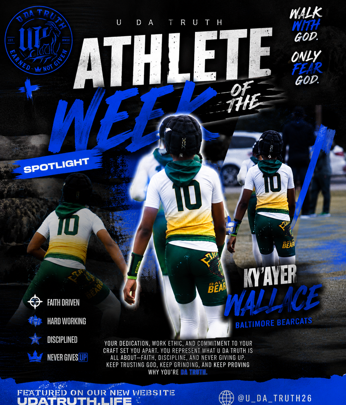 Ky'Ayer Wallace — U Da Truth Athlete of the Week