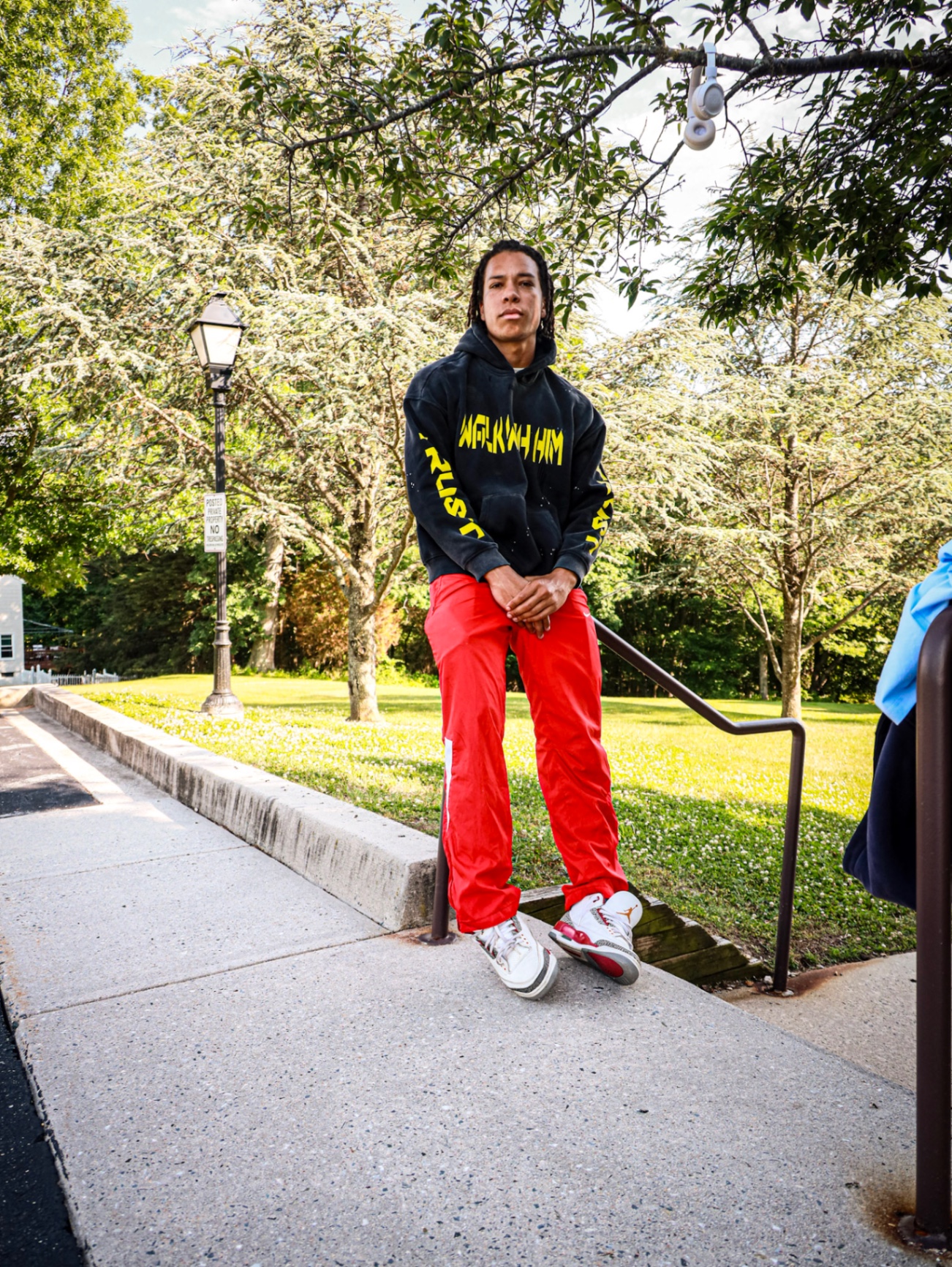Yellow Walk With Him Hoodie